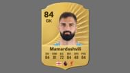 Giorgi Mamardashvili is a great Cross Claimer and Far Throw specialist (Image via EA Sports)